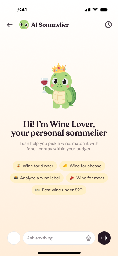 Sommelier Chat